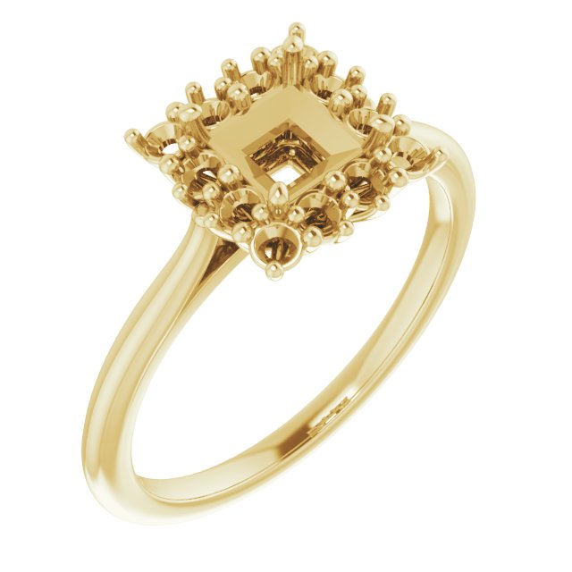 Halo-Style Ring