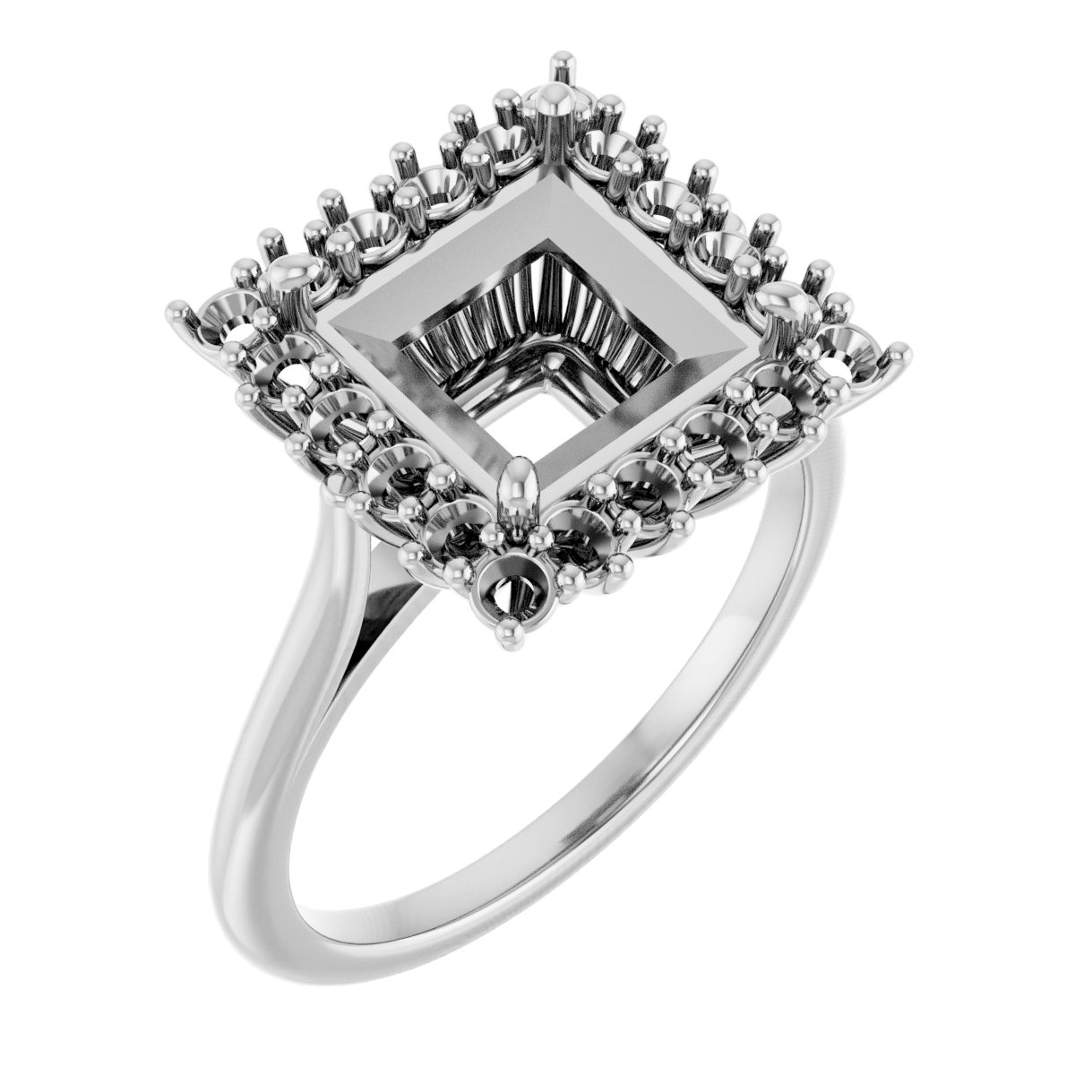 Halo-Style Ring