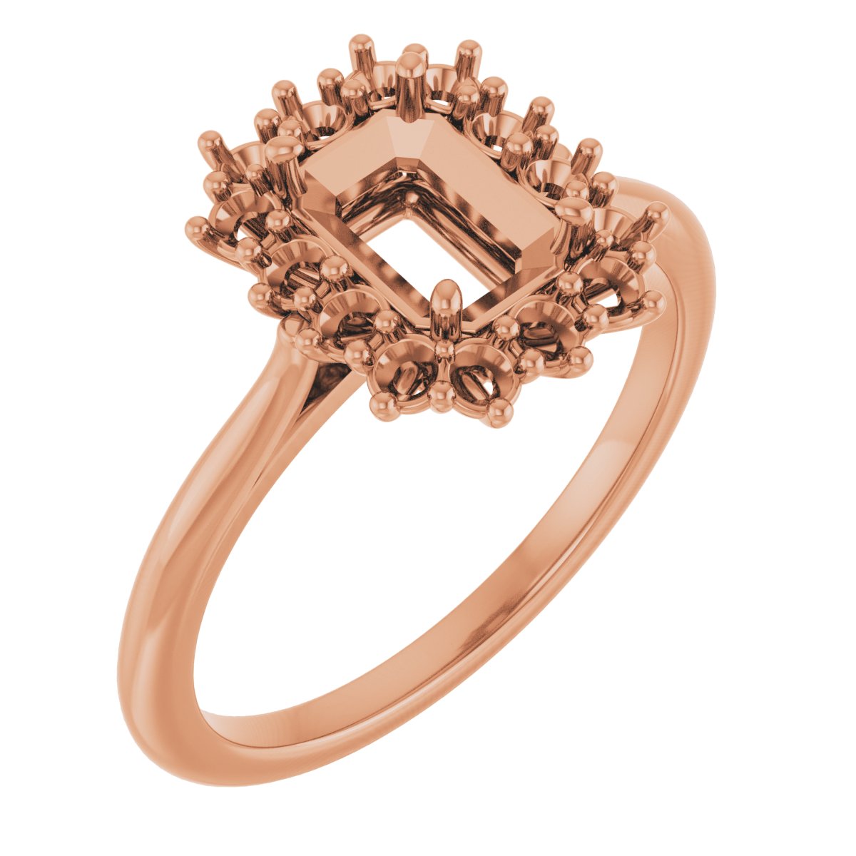 Halo-Style Ring
