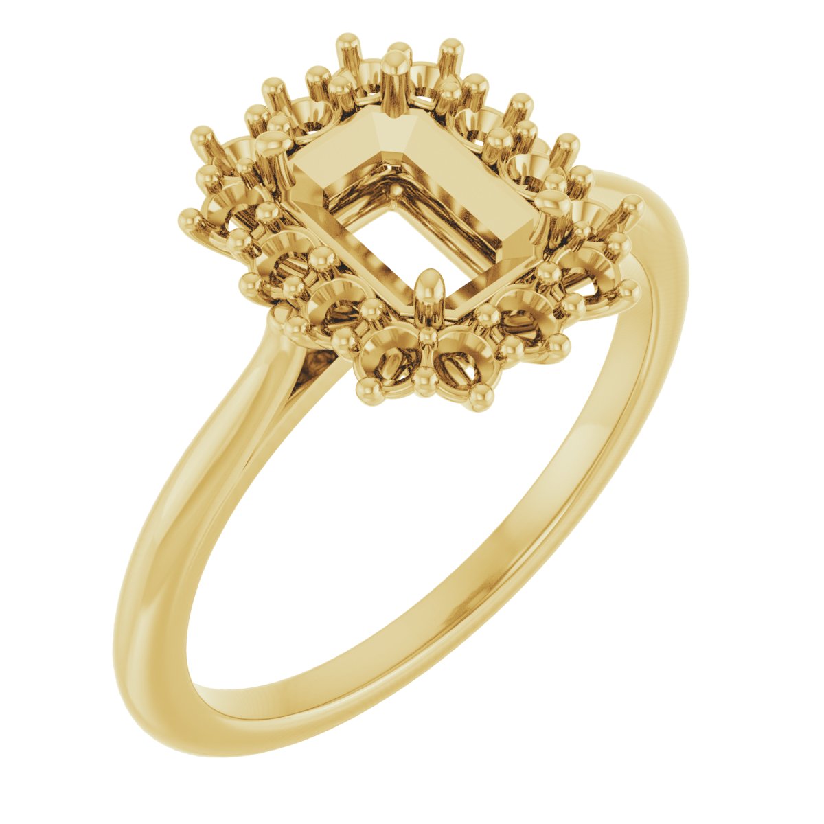 Halo-Style Ring