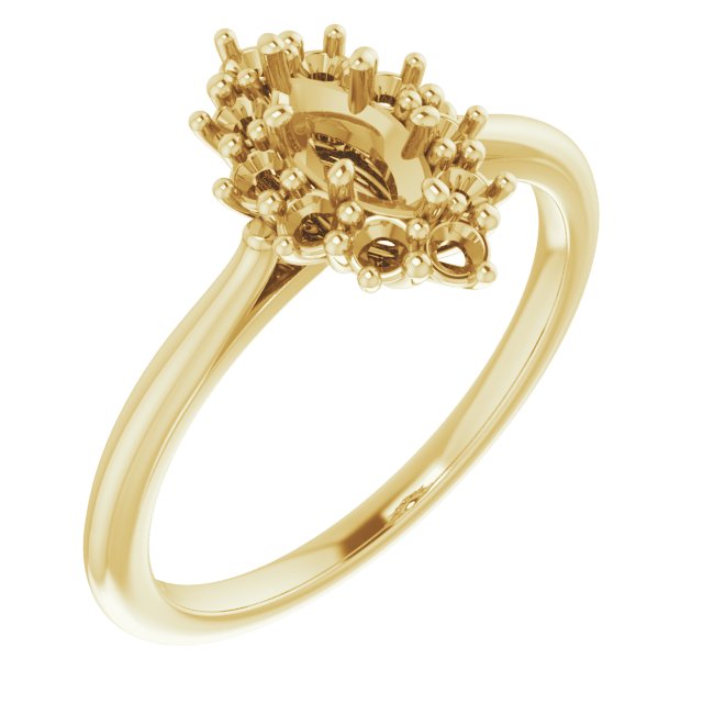 Halo-Style Ring
