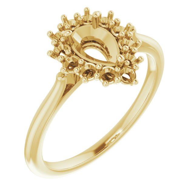 Halo-Style Ring