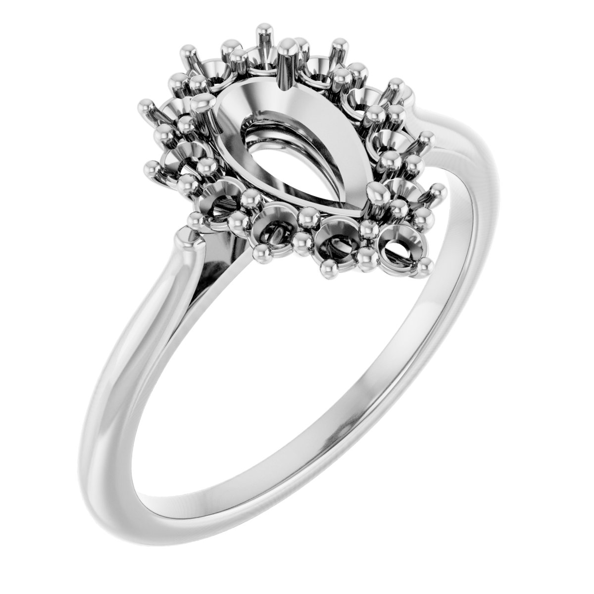 Halo-Style Ring