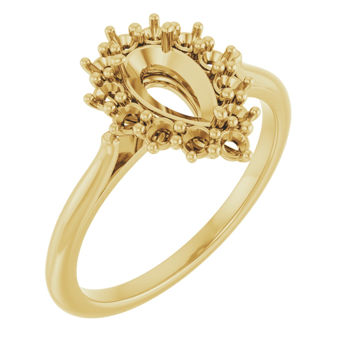 Halo-Style Ring