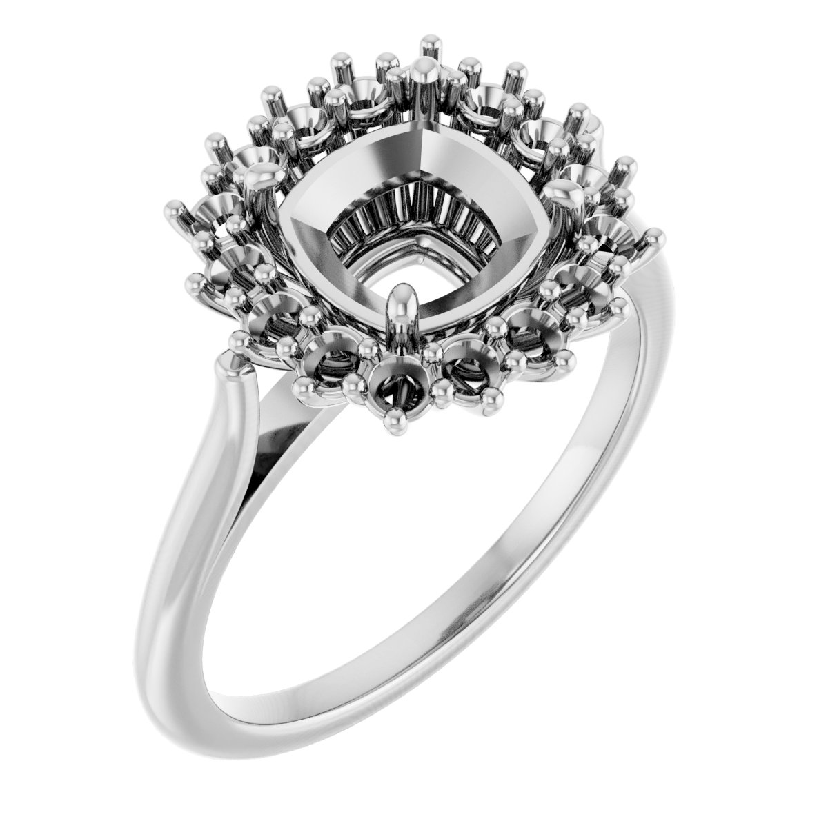 Halo-Style Ring
