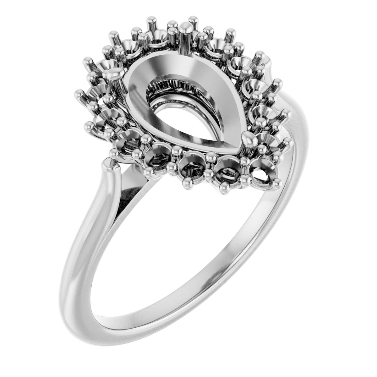 Halo-Style Ring