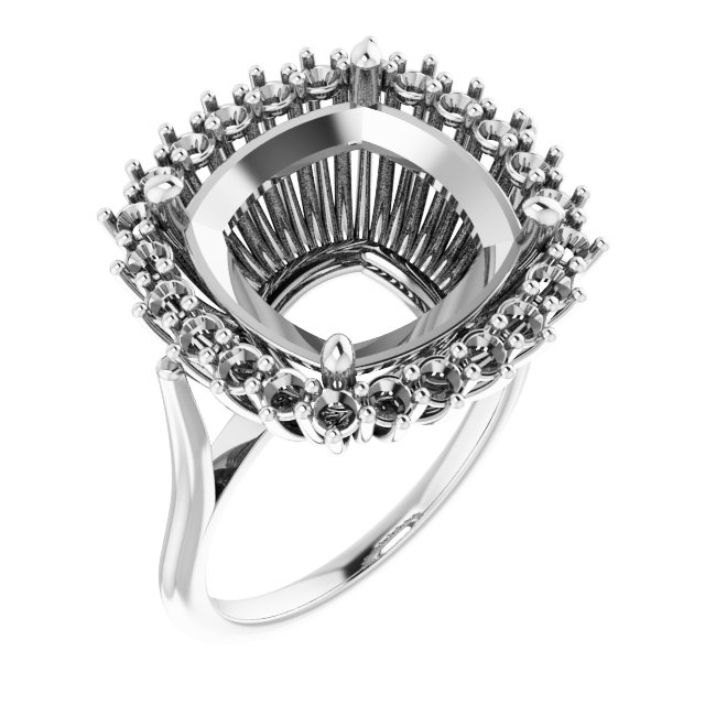 Halo-Style Ring
