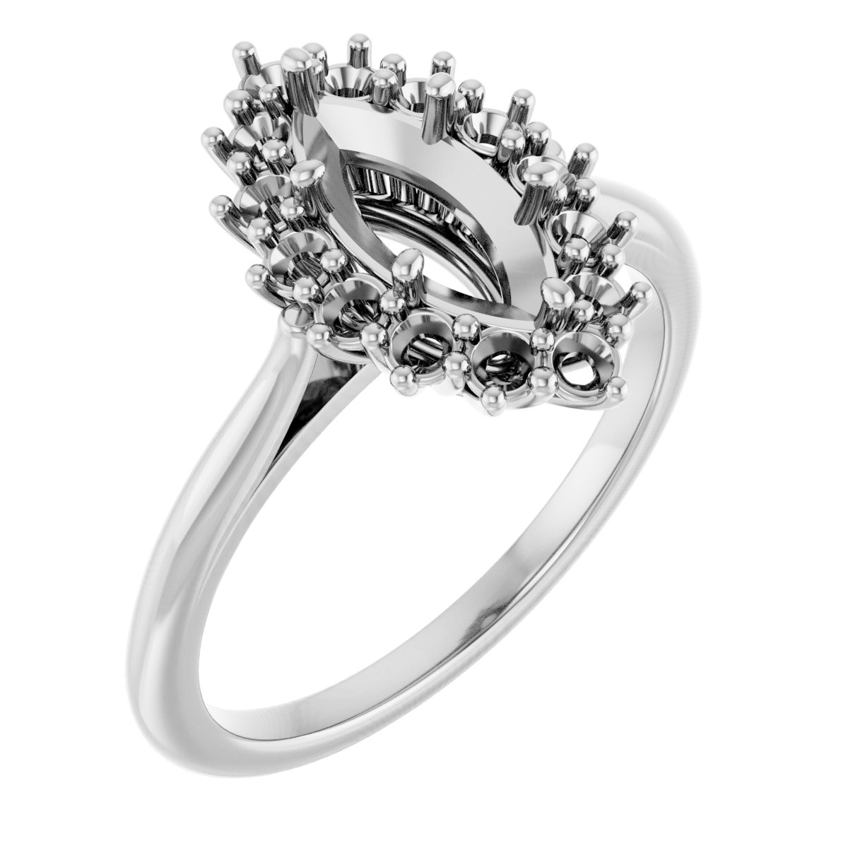 Halo-Style Ring