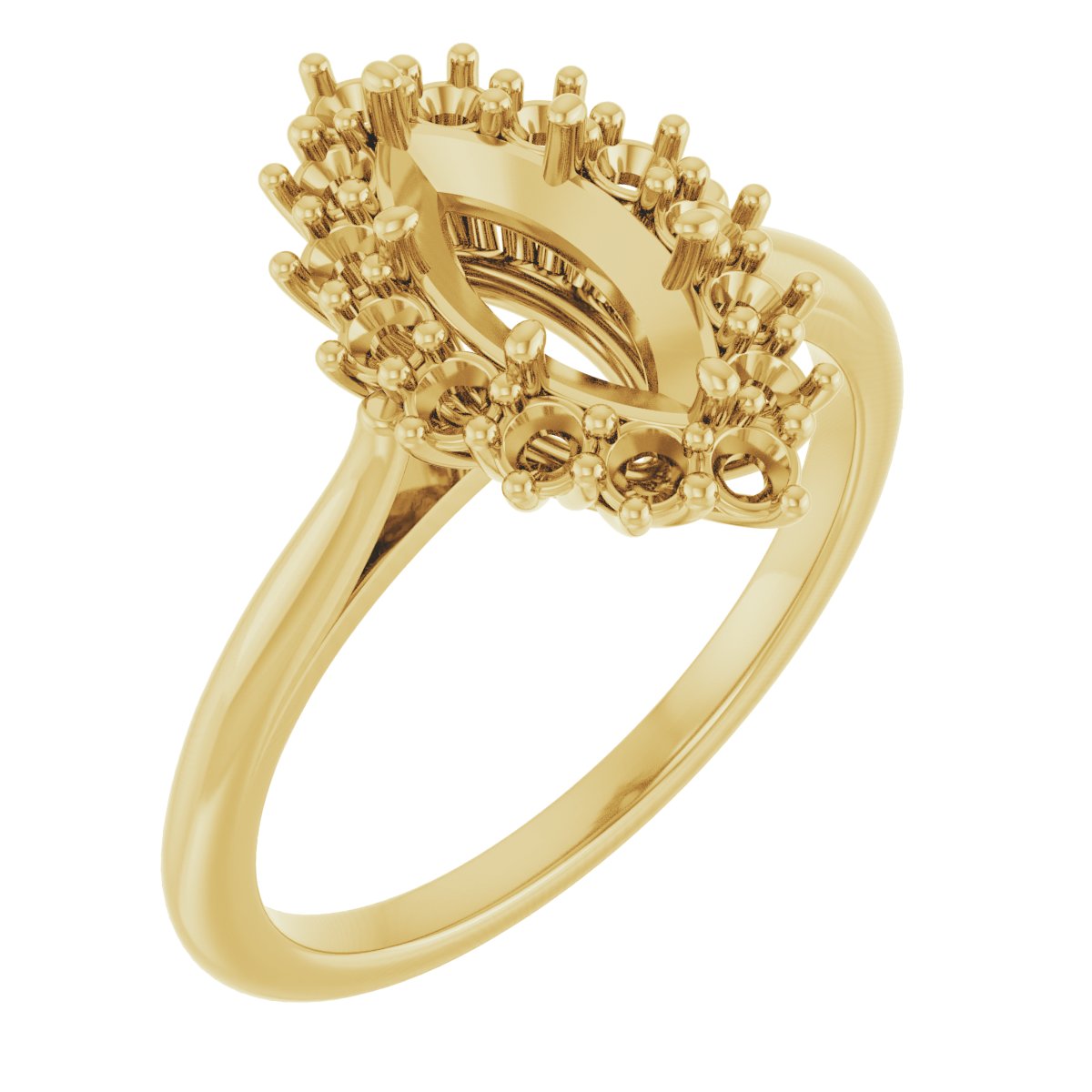 Halo-Style Ring
