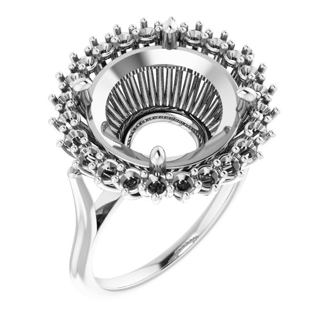 Halo-Style Ring