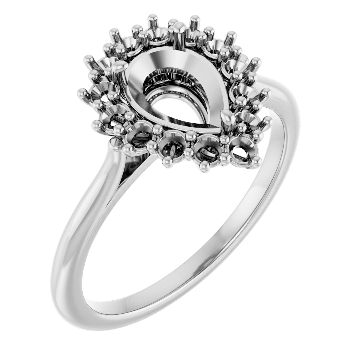 Halo-Style Ring