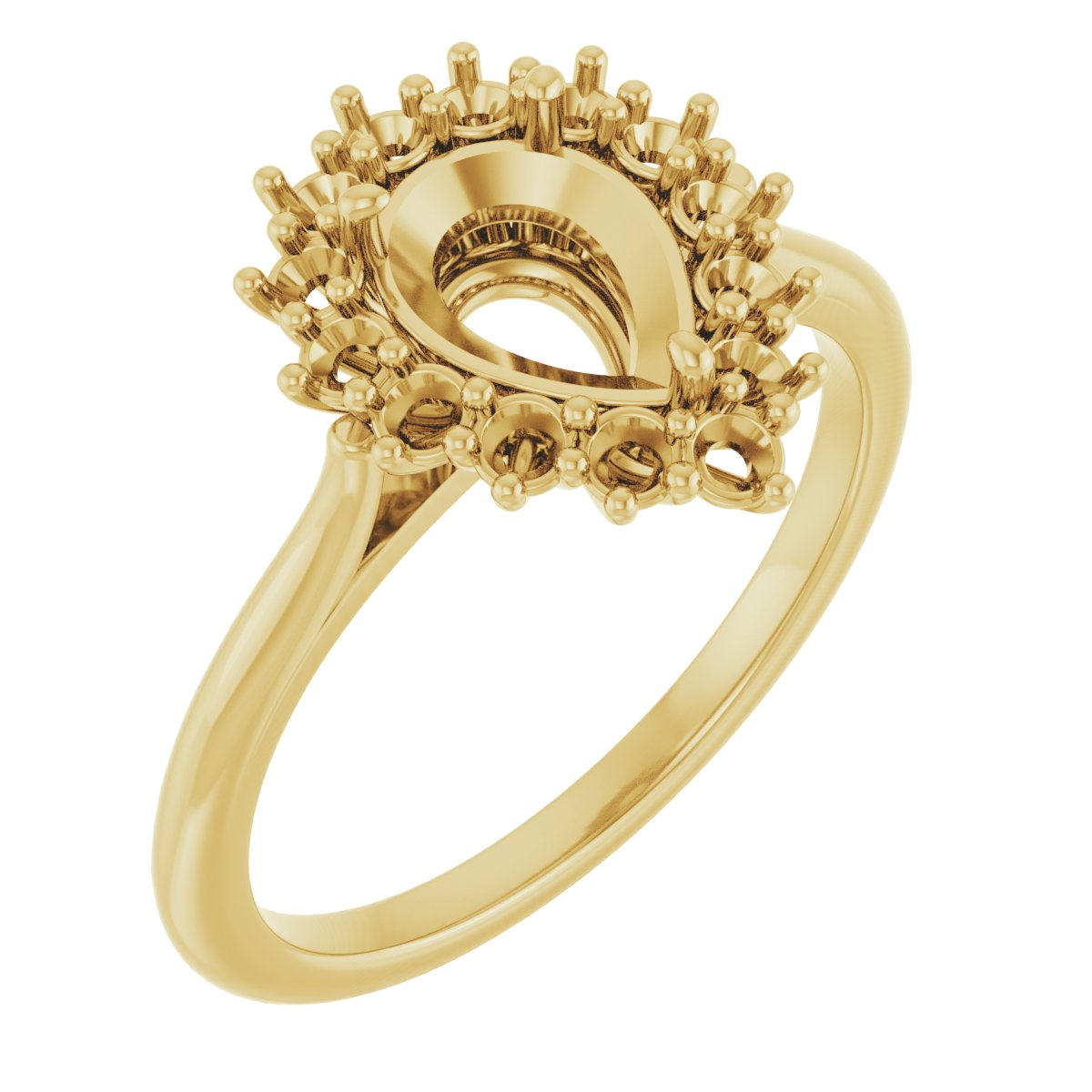 Halo-Style Ring