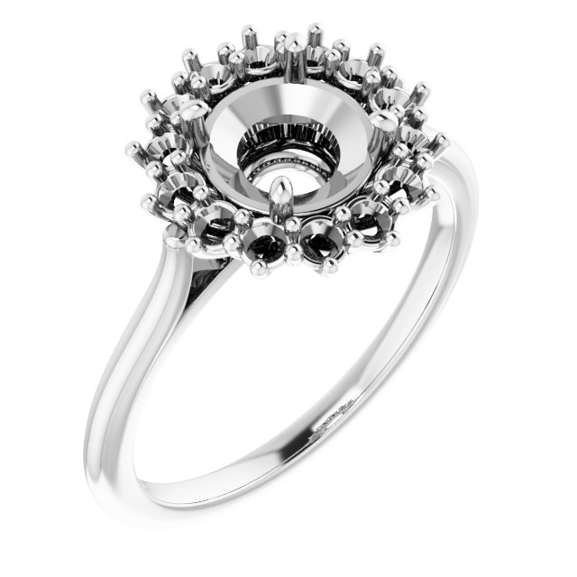 Halo-Style Ring