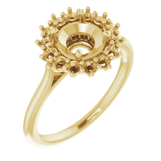 Halo-Style Ring