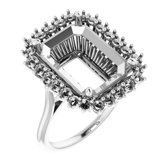 Halo-Style Ring