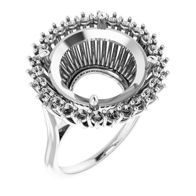 Halo-Style Ring