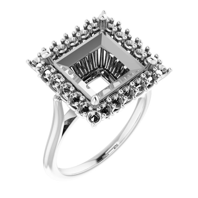 Halo-Style Ring