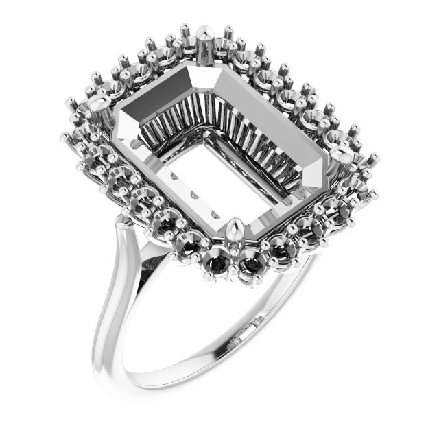 Halo-Style Ring