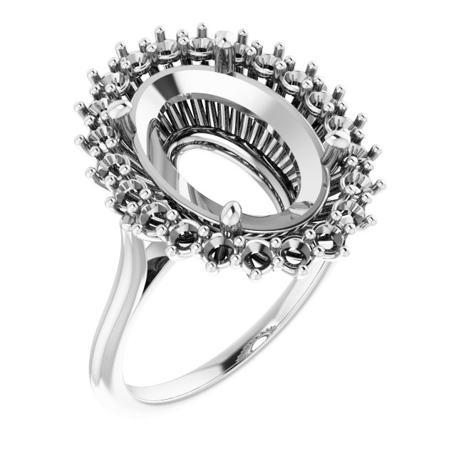 Halo-Style Ring