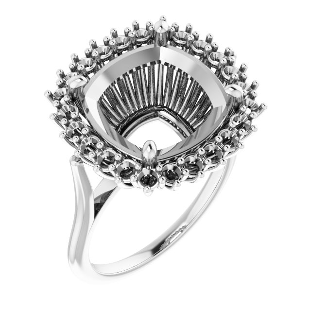 Halo-Style Ring