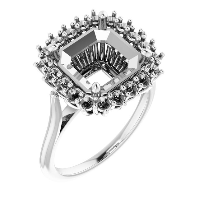 Halo-Style Ring