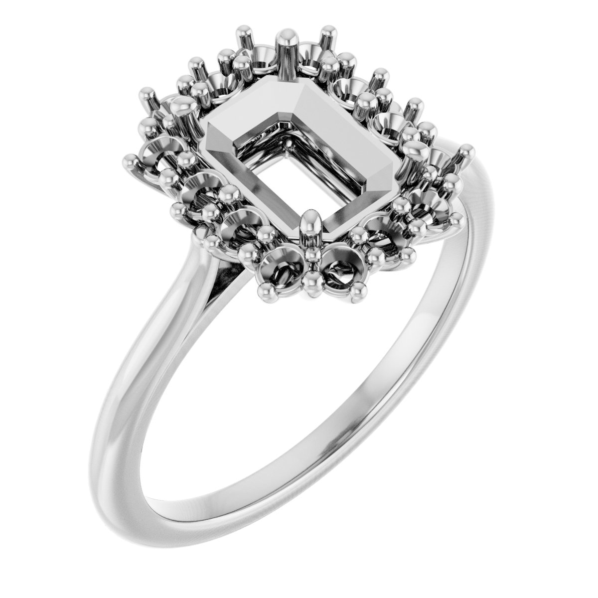 Halo-Style Ring