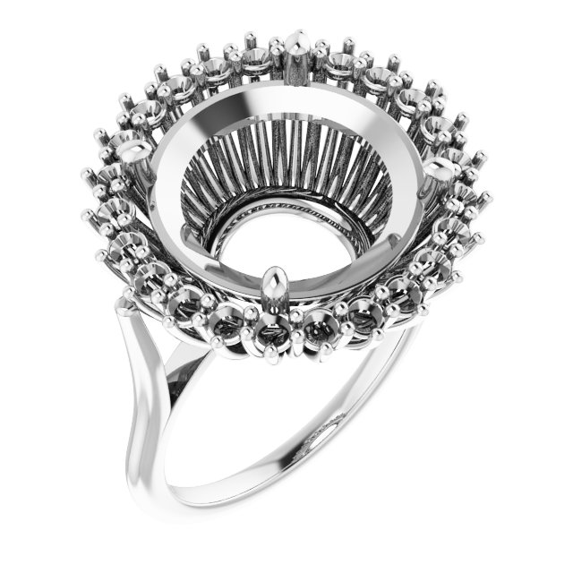 Halo-Style Ring