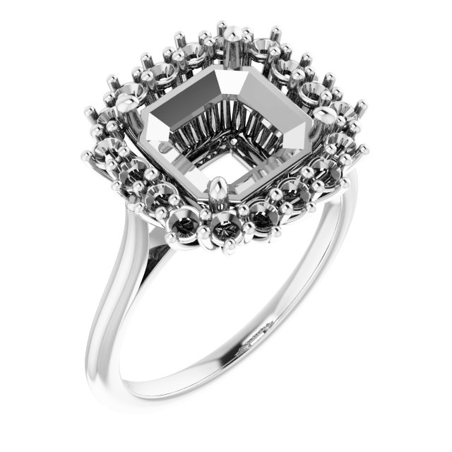 Halo-Style Ring