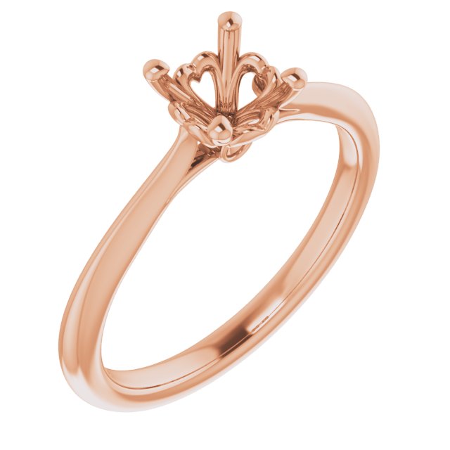 Accented Engagement Ring or Band