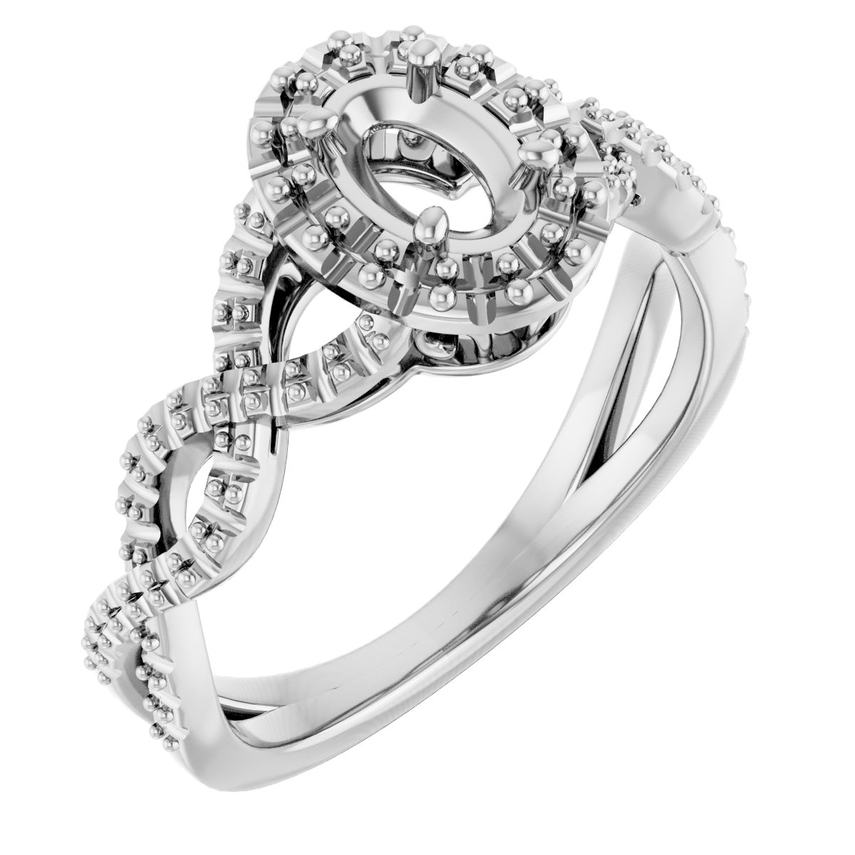 14k White Gold