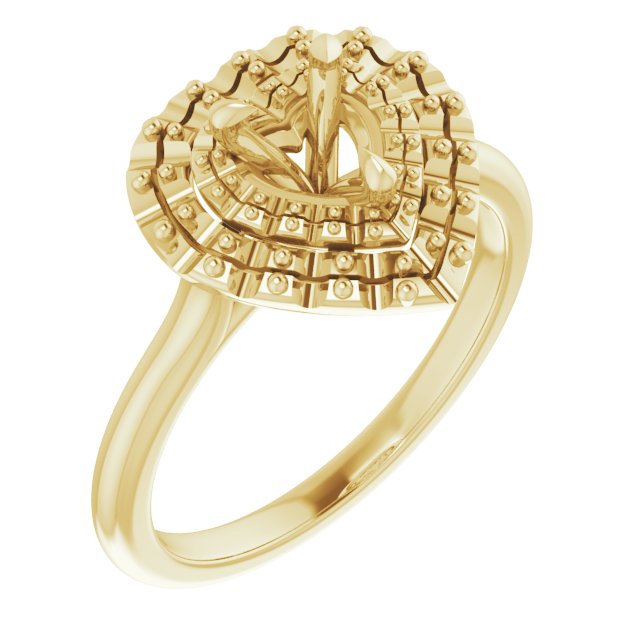 14k Yellow Gold