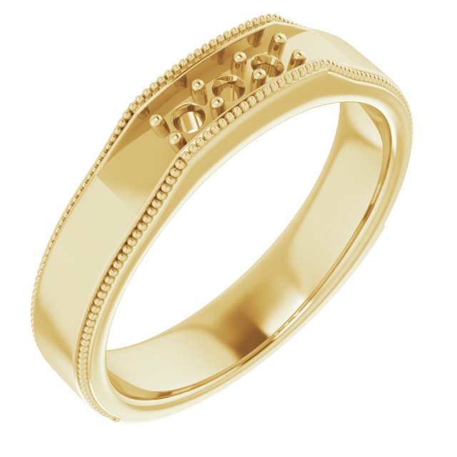 14k Yellow Gold