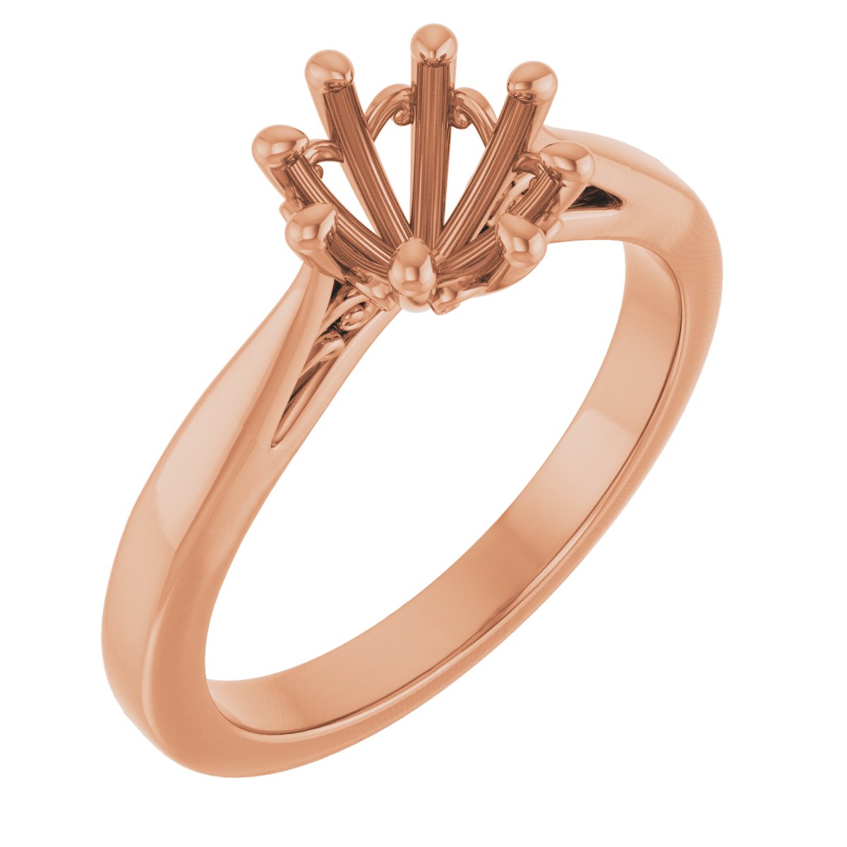 Solitaire Engagement Ring or Band