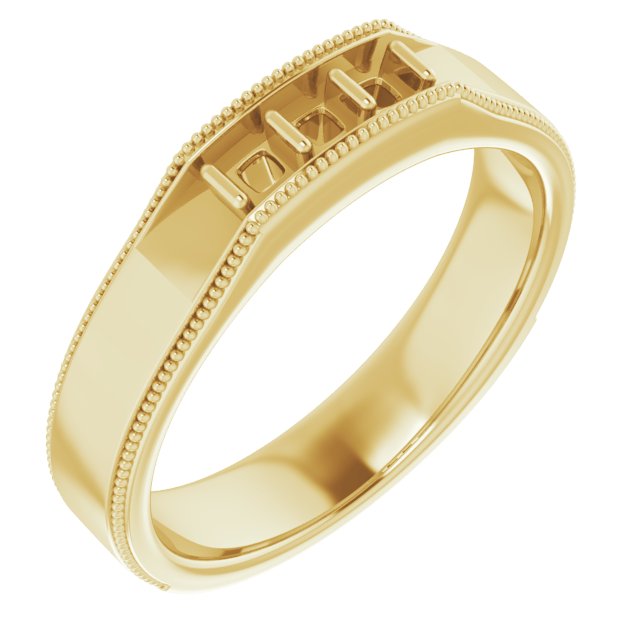 14k Yellow Gold
