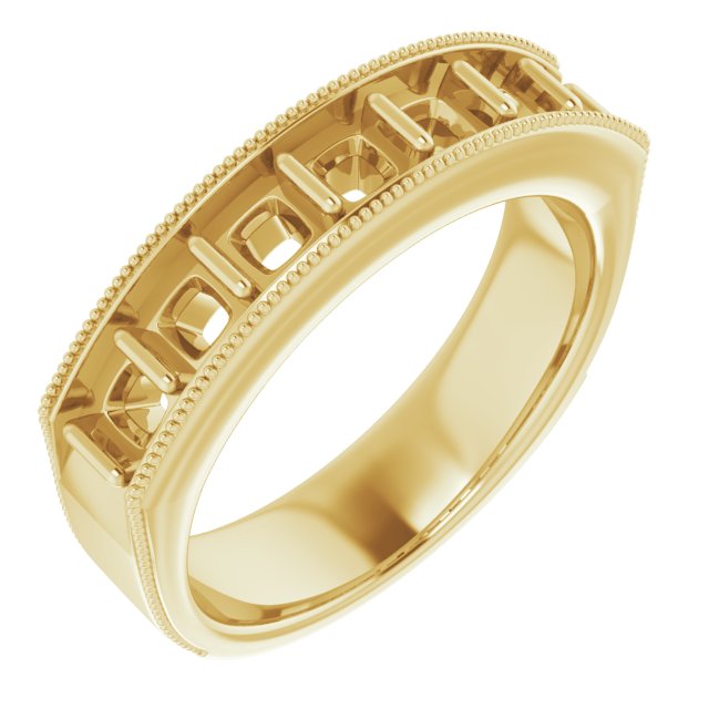 14K Yellow 1 3/4 CTW Diamond Ring