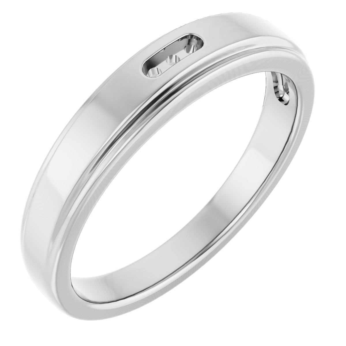 18k White Gold