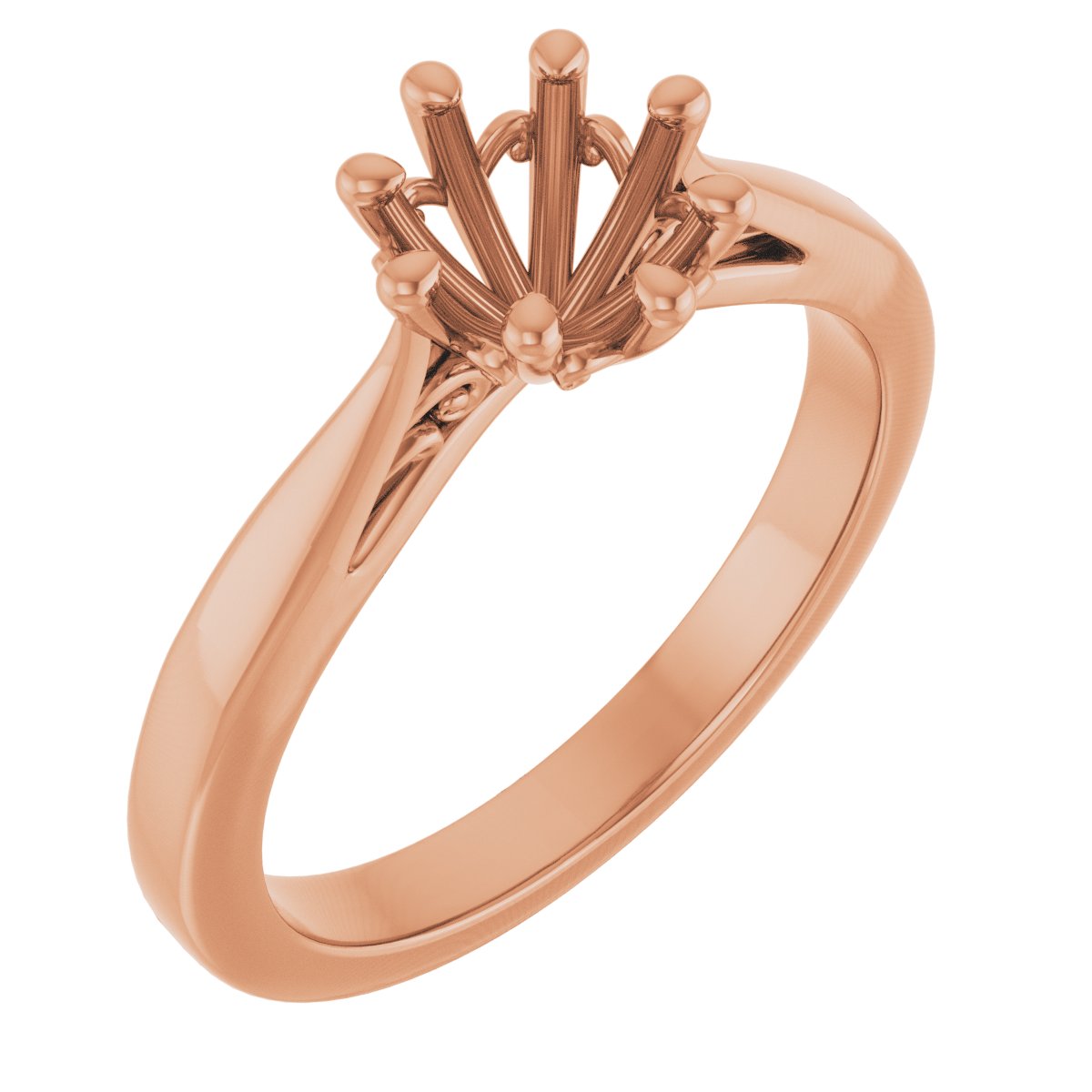 Solitaire Engagement Ring or Band