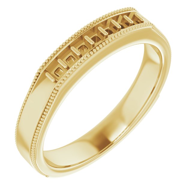14k Yellow Gold