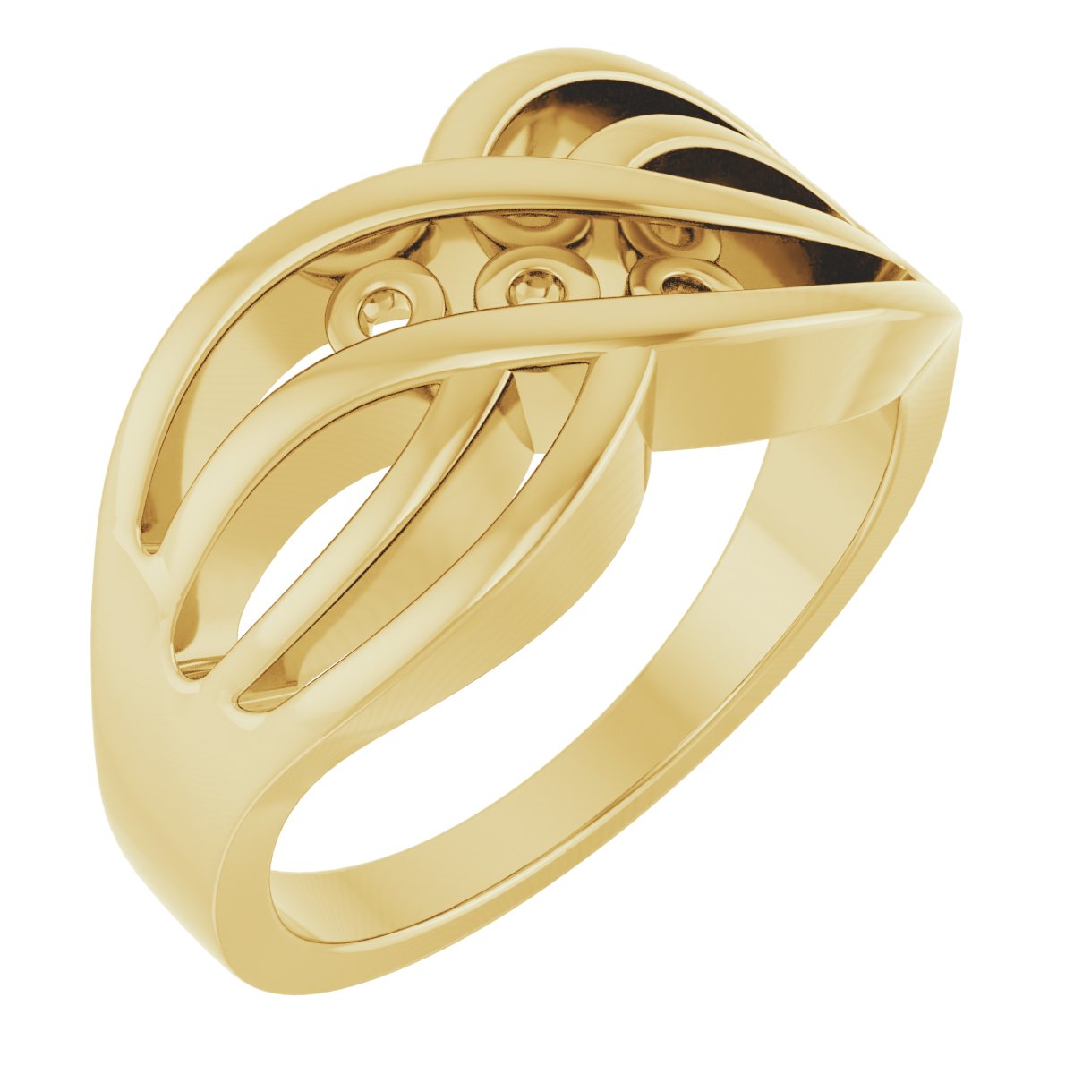 Family Criss-Cross Ring
