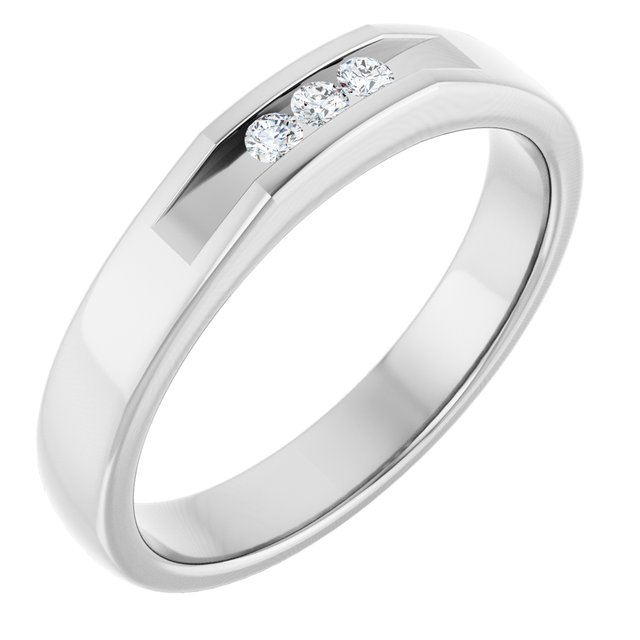 18k White Gold