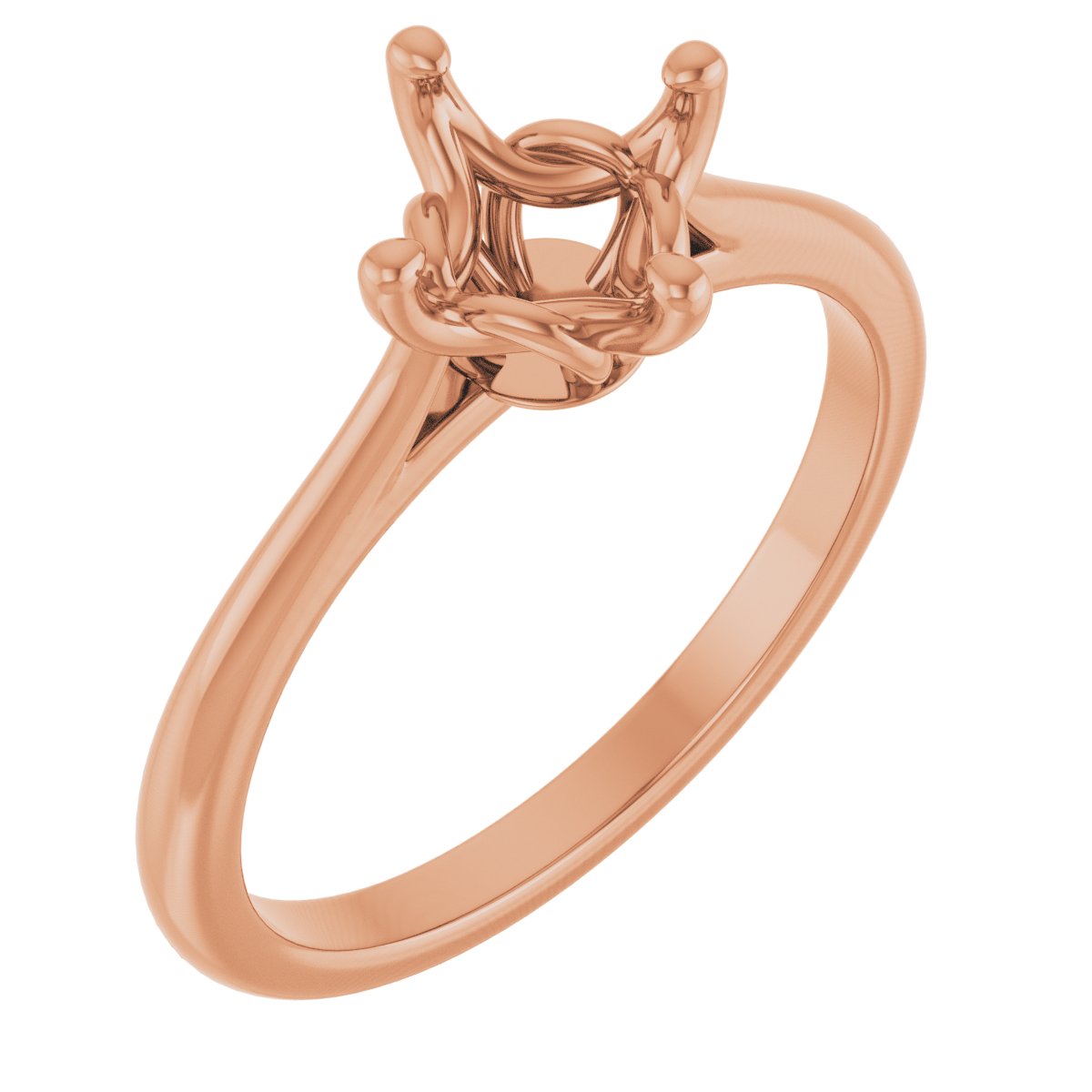 Solitaire Engagement Ring or Band