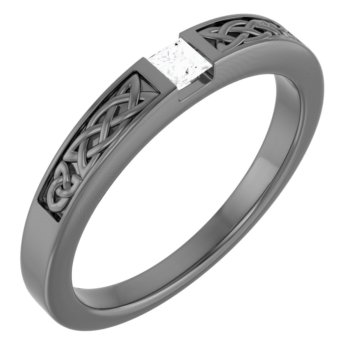 Men's Celtic-Inspired Ring