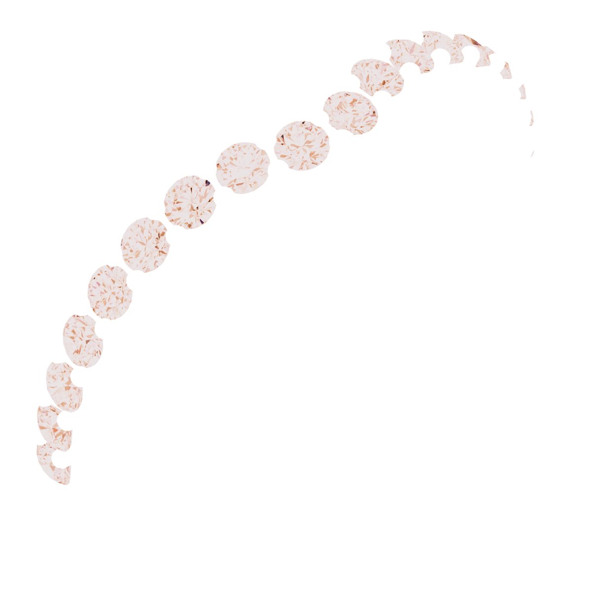 Accented V Contour Band