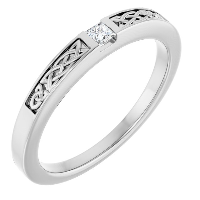 18k White Gold