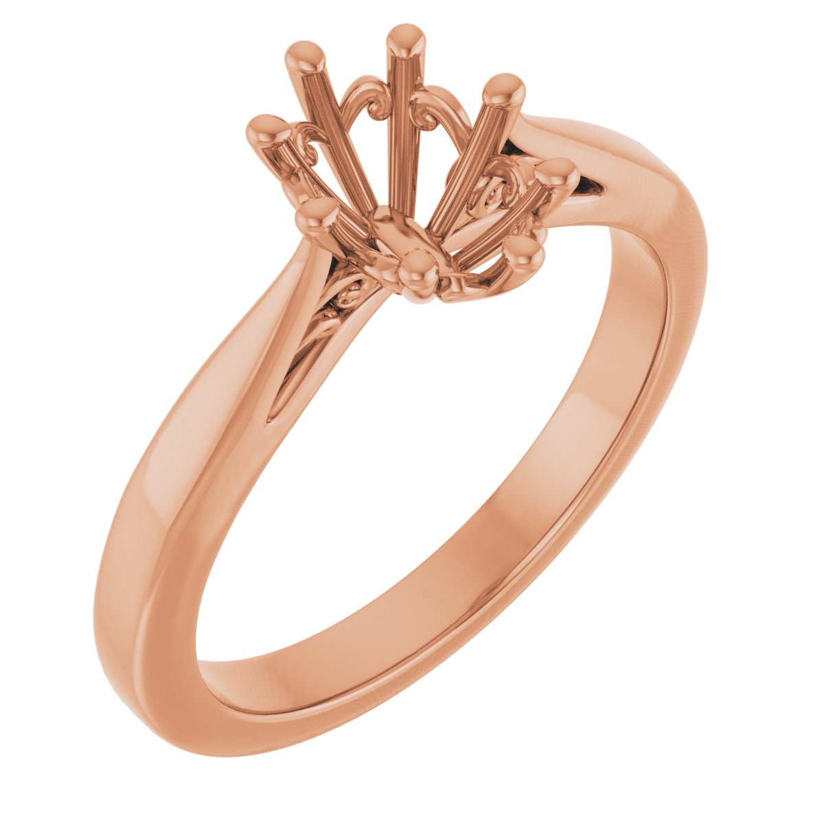 Solitaire Engagement Ring or Band