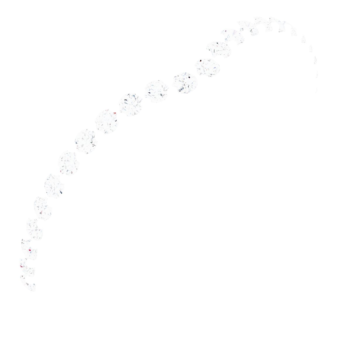 Accented V Contour Band