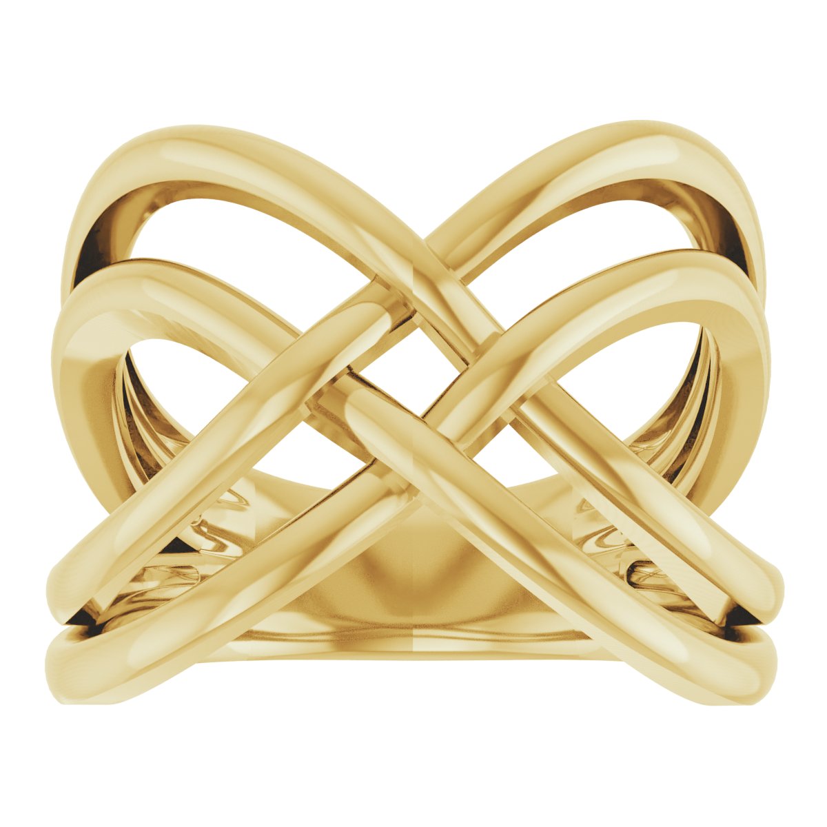 14K Yellow Freeform Ring