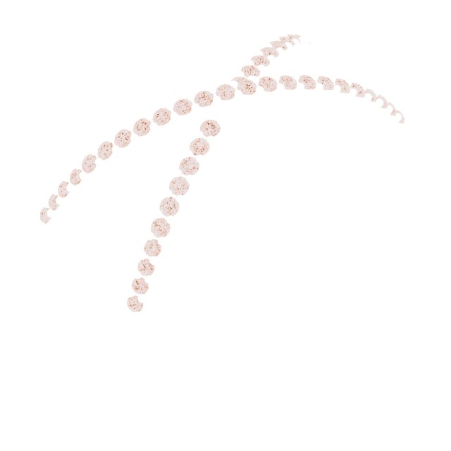 14K Rose & White 1/6 CTW Diamond Criss-Cross Ring