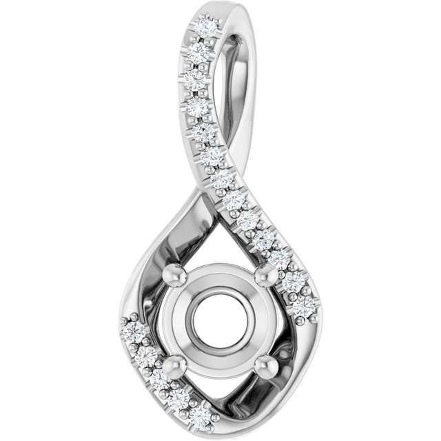 14k White Gold