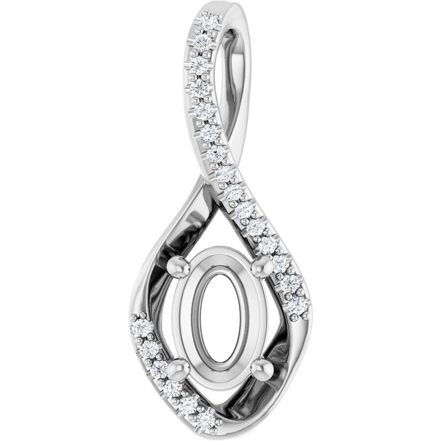 14k White Gold
